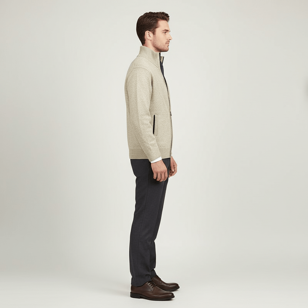 Marlow Men's Zip Sweater Jacket | Winter