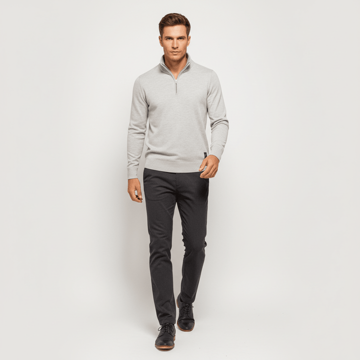 Marven Men’s Classic Quarter Zip Sweater | Winter