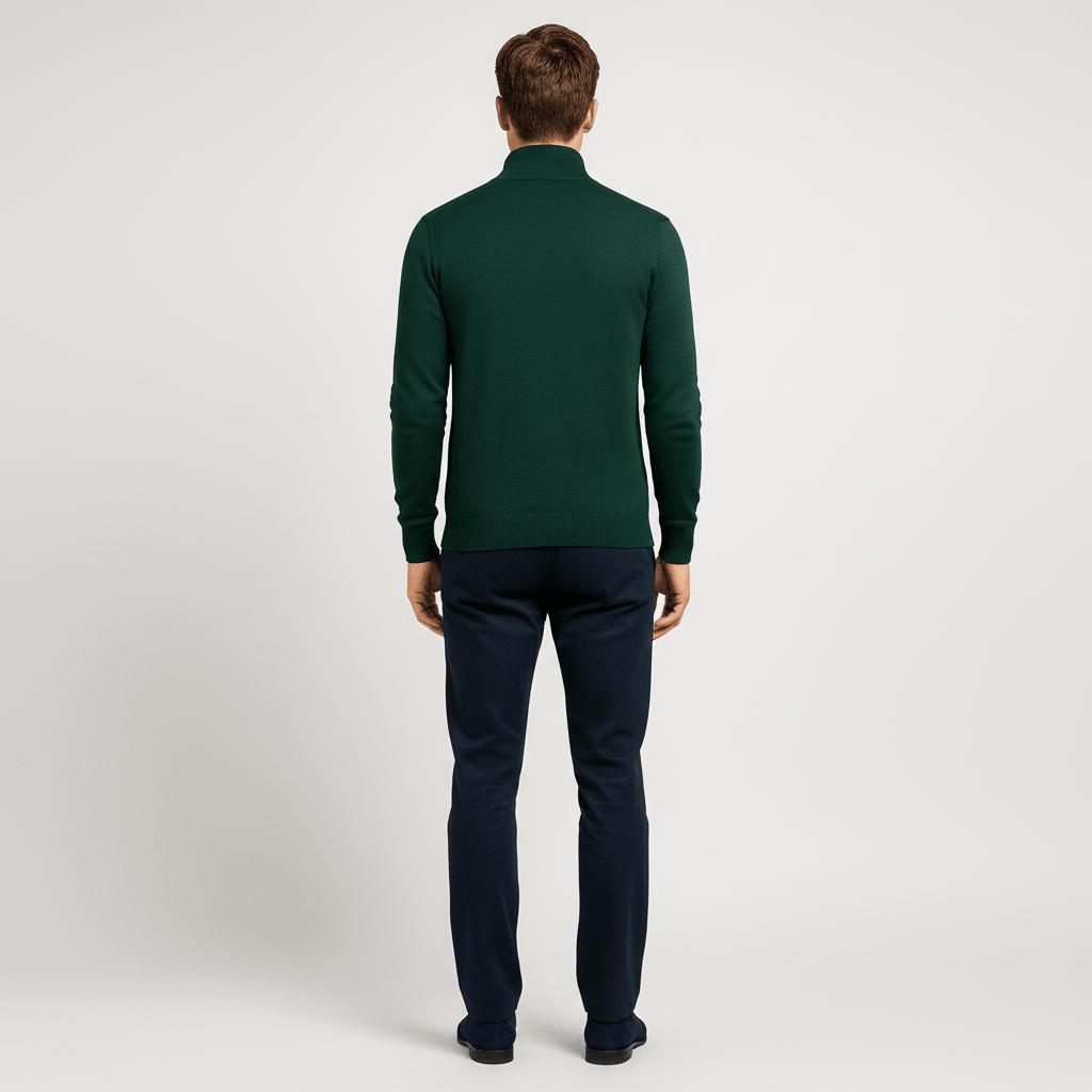 Marven Men’s Classic Quarter Zip Sweater | Winter
