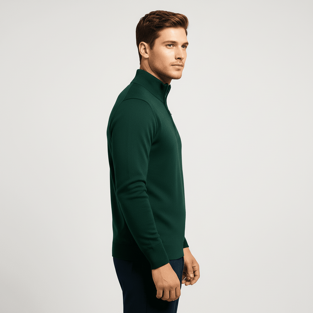 Marven Men’s Classic Quarter Zip Sweater | Winter