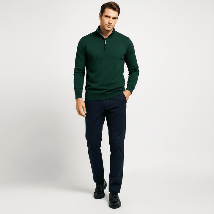 Marven Men’s Classic Quarter Zip Sweater | Winter