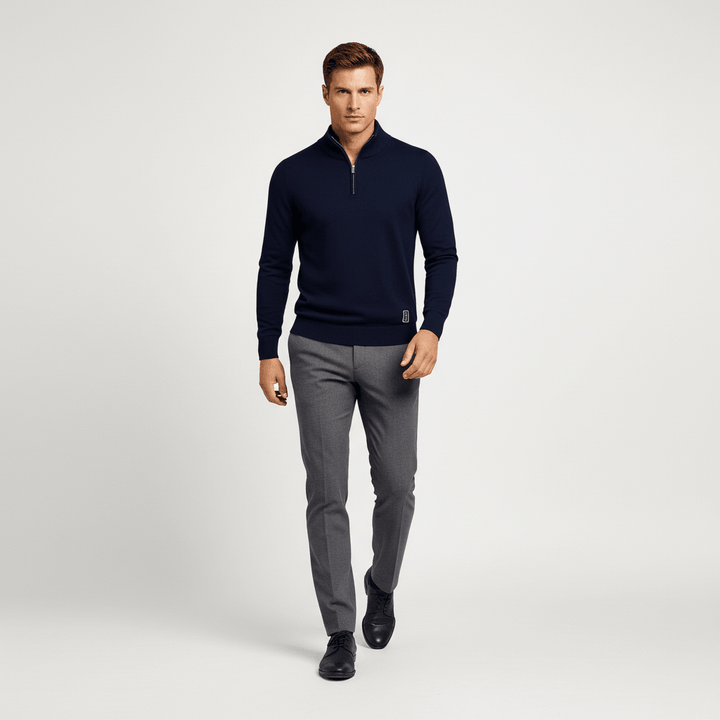 Marven Men’s Classic Quarter Zip Sweater | Winter