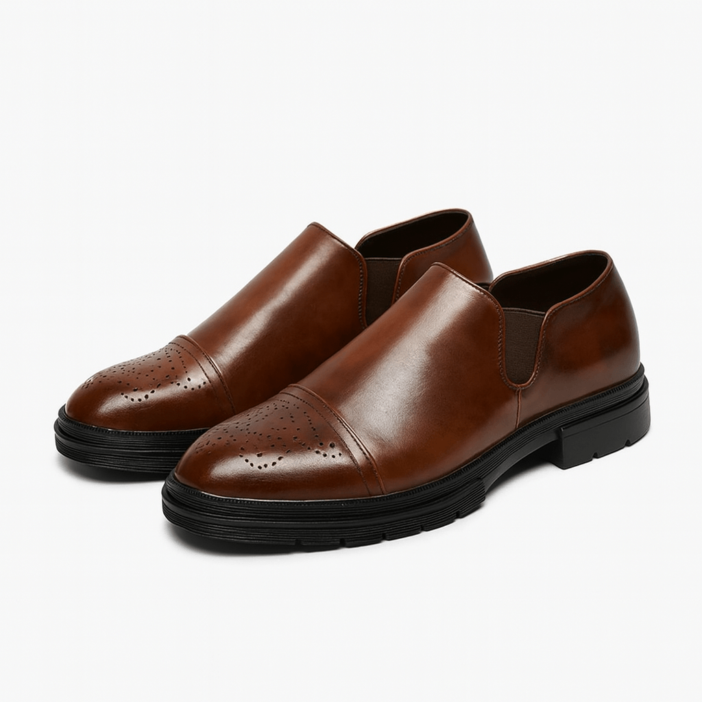 Midnight Regent Leather Dress Shoes