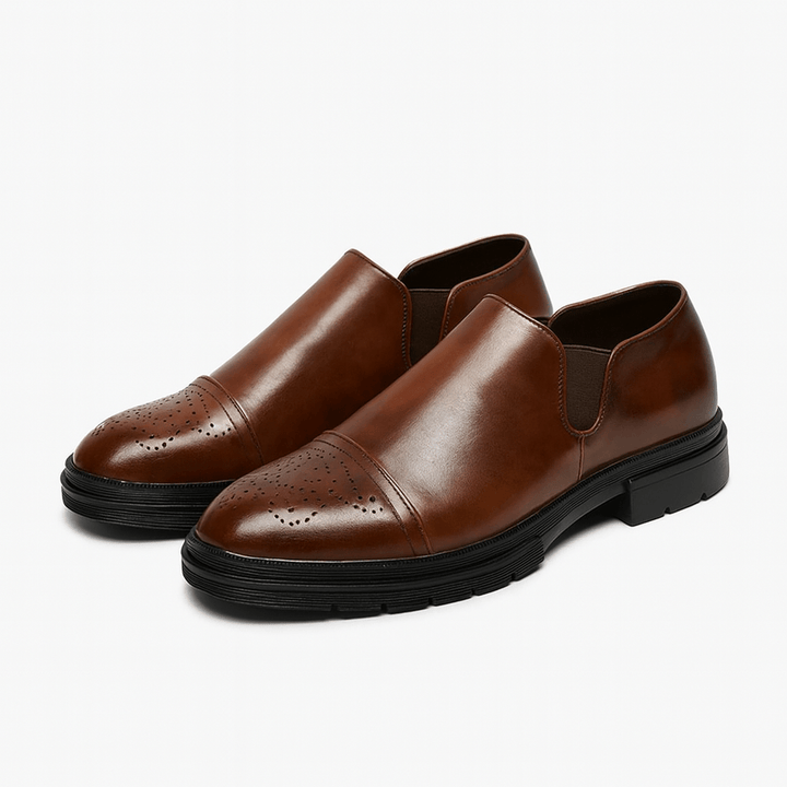 Midnight Regent Leather Dress Shoes