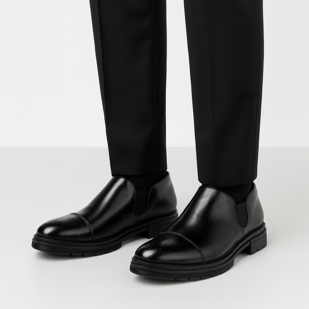 Midnight Regent Leather Dress Shoes