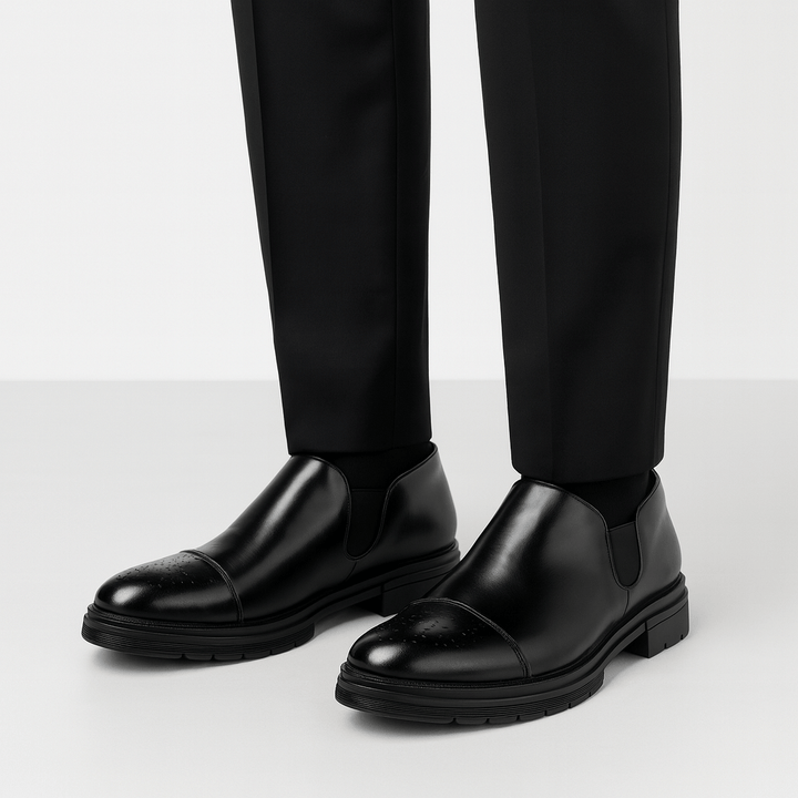 Midnight Regent Leather Dress Shoes