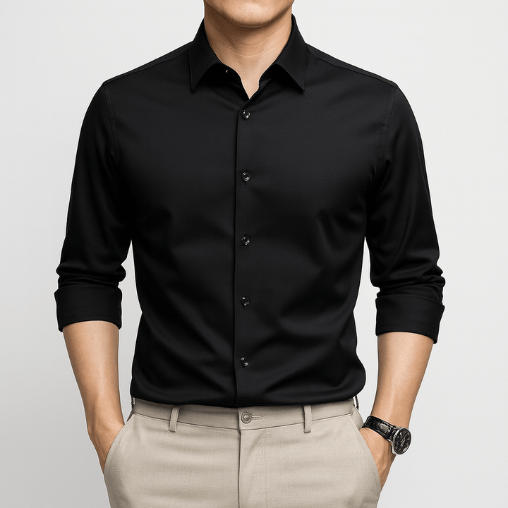 Monarc Men's Slim Fit Button Up Dress Shirt