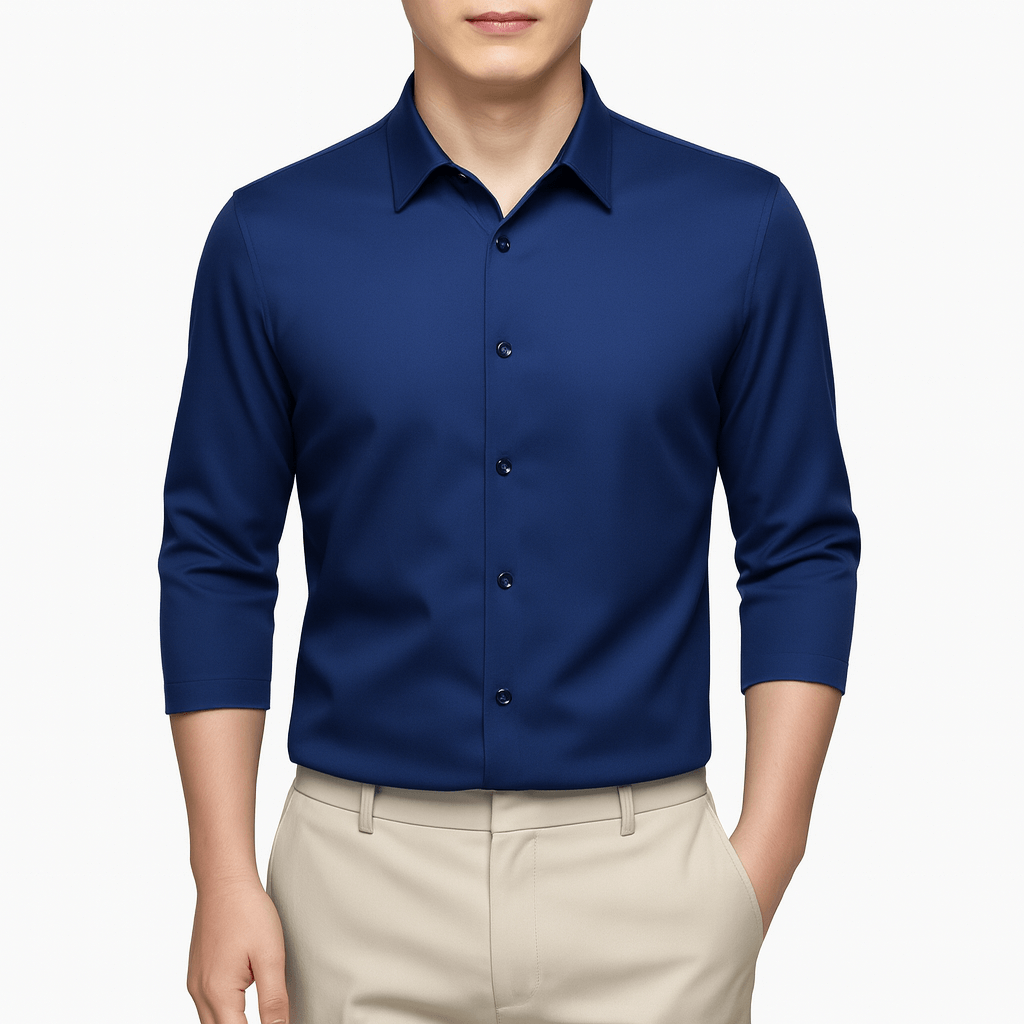 Monarc Men's Slim Fit Button Up Dress Shirt