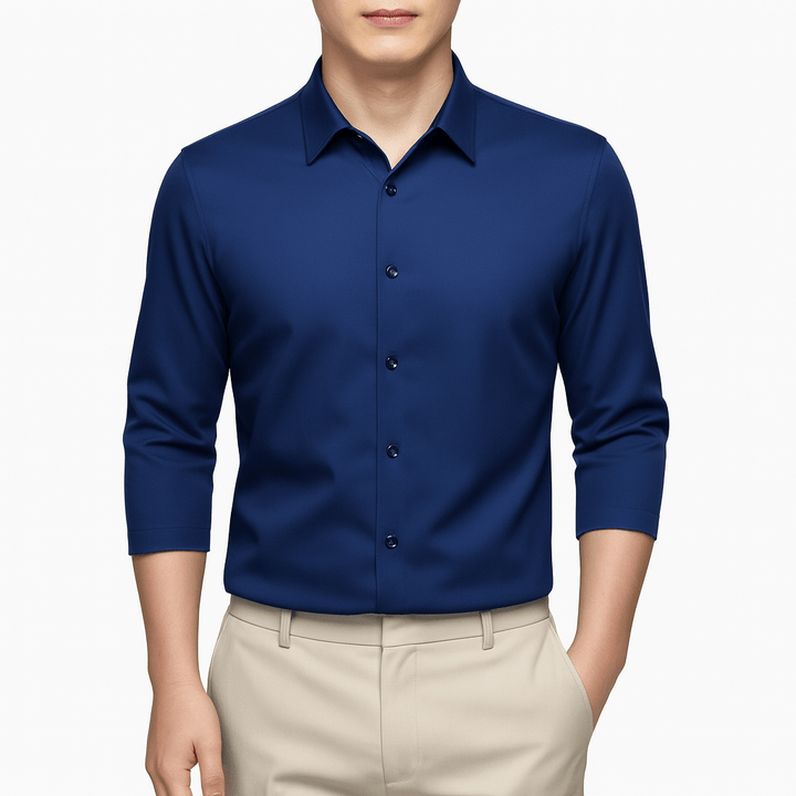 Monarc Men's Slim Fit Button Up Dress Shirt
