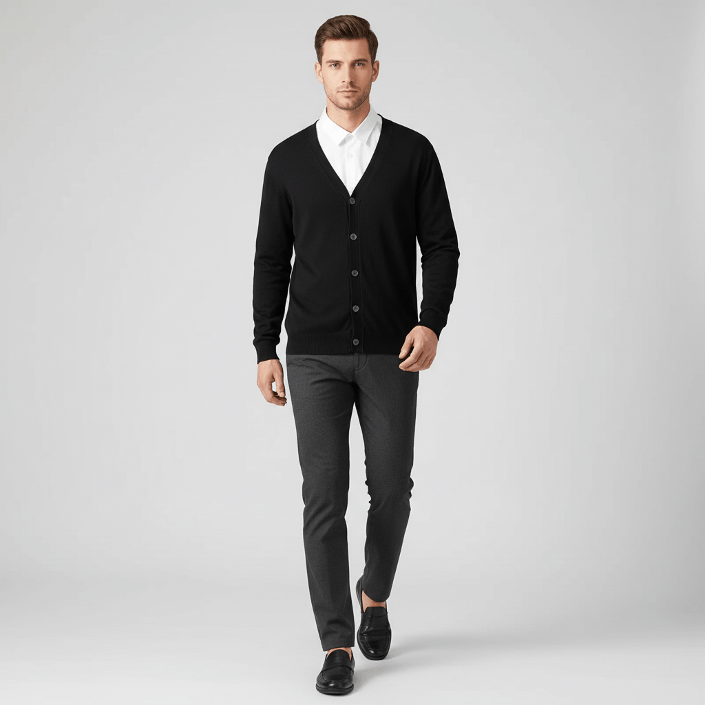 Montwell Soft Cashmere Wool Sweater Cardigan