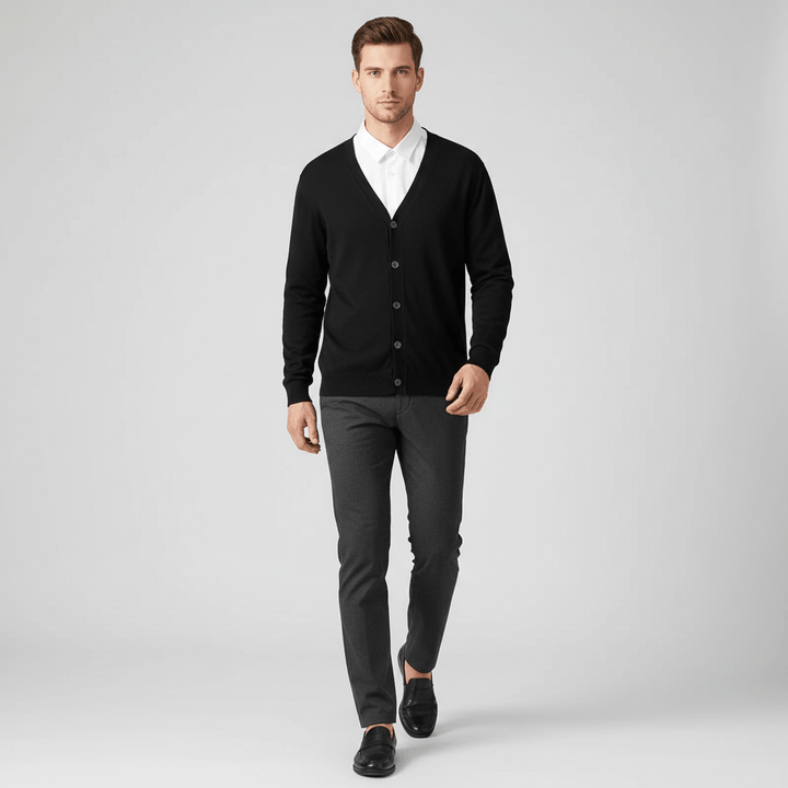 Montwell Soft Cashmere Wool Sweater Cardigan