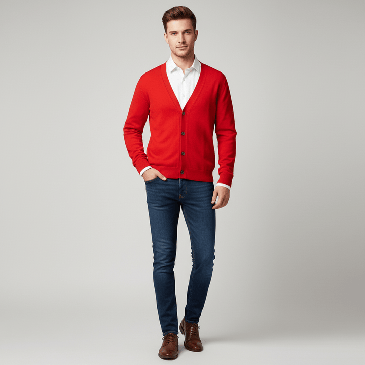 Montwell Soft Cashmere Wool Sweater Cardigan