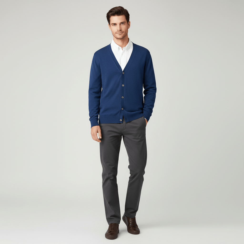 Montwell Soft Cashmere Wool Sweater Cardigan