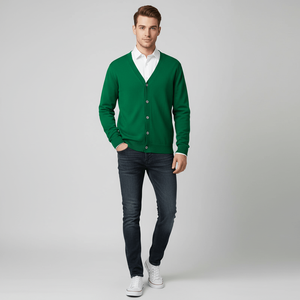 Montwell Soft Cashmere Wool Sweater Cardigan