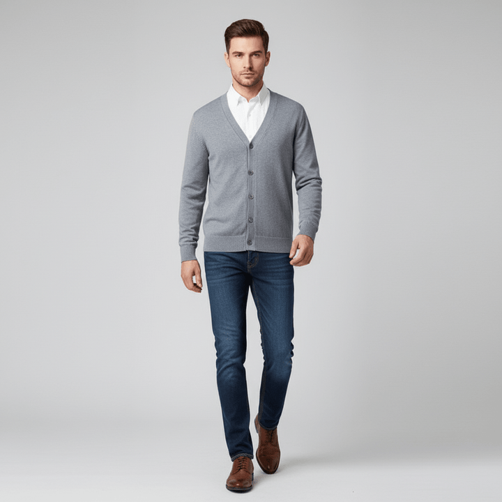 Montwell Soft Cashmere Wool Sweater Cardigan