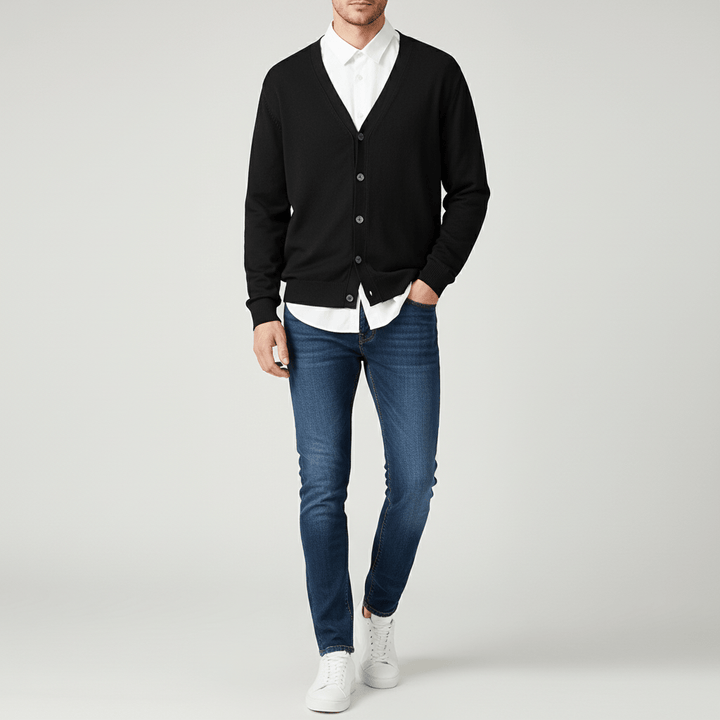 Montwell Soft Cashmere Wool Sweater Cardigan