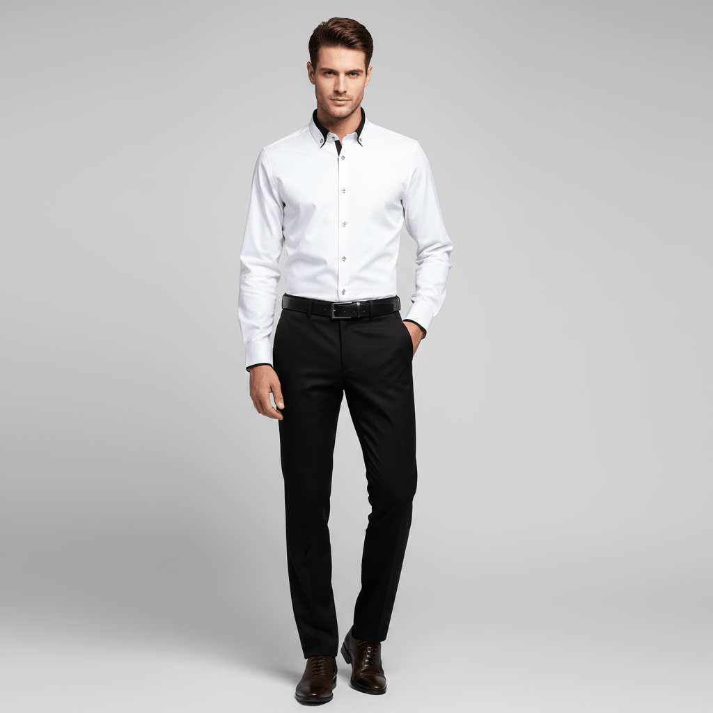 Noir Royale Men's Button Down Shirt