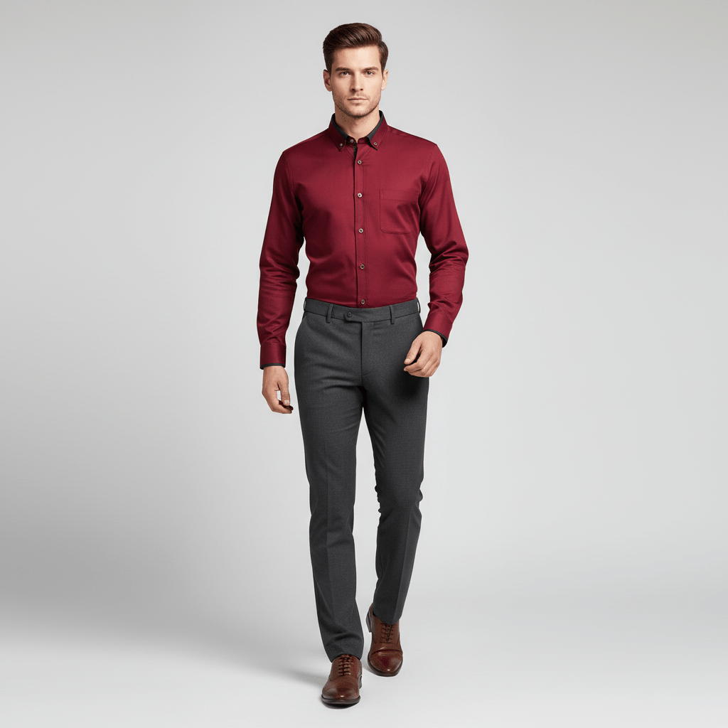 Noir Royale Men's Button Down Shirt