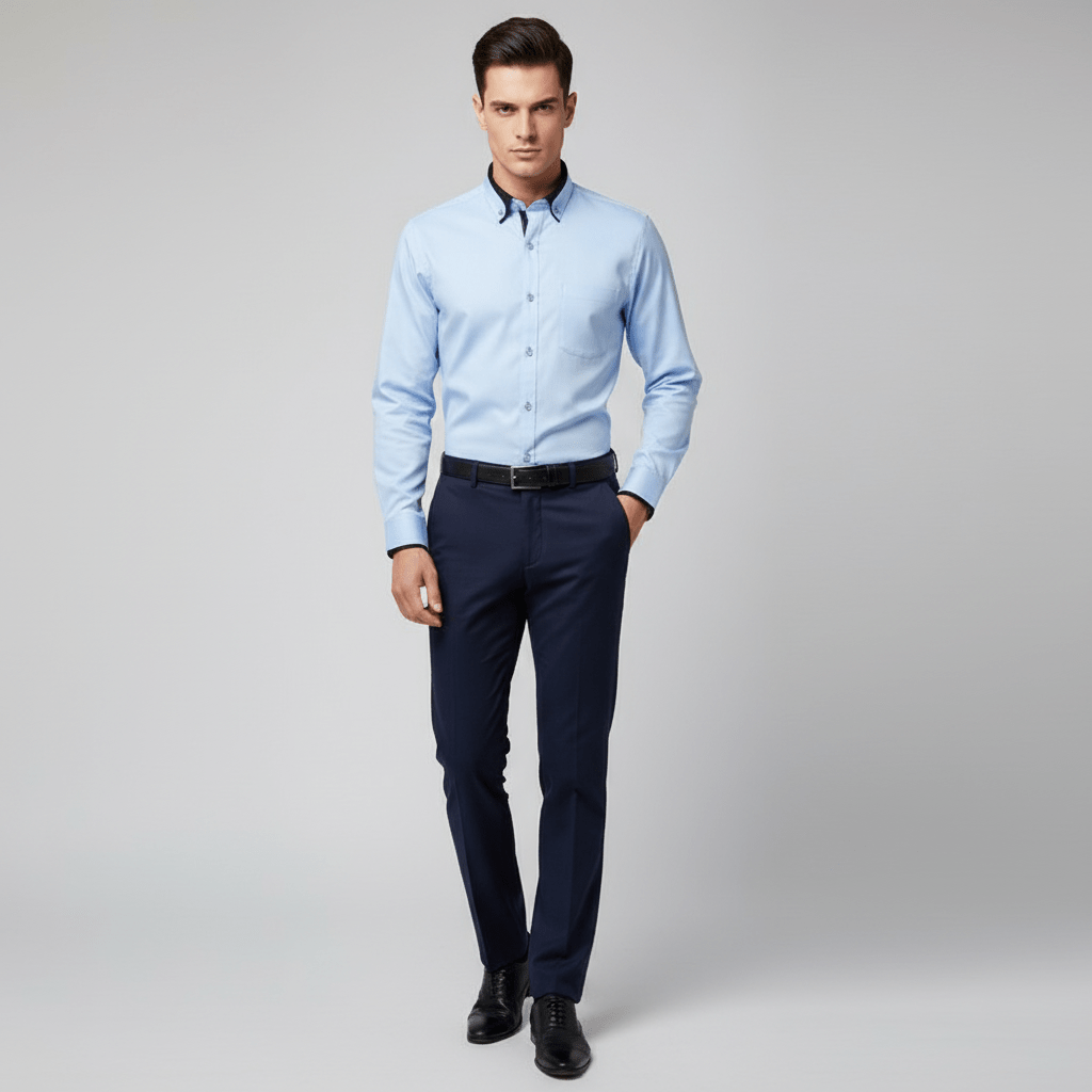 Noir Royale Men's Button Down Shirt