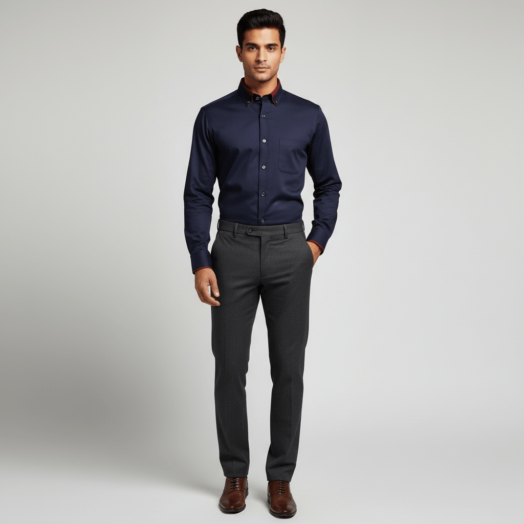 Noir Royale Men's Button Down Shirt