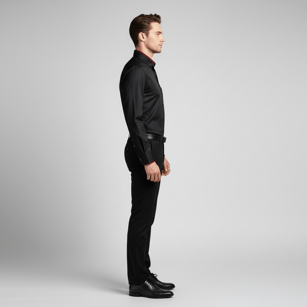 Noir Royale Men's Button Down Shirt