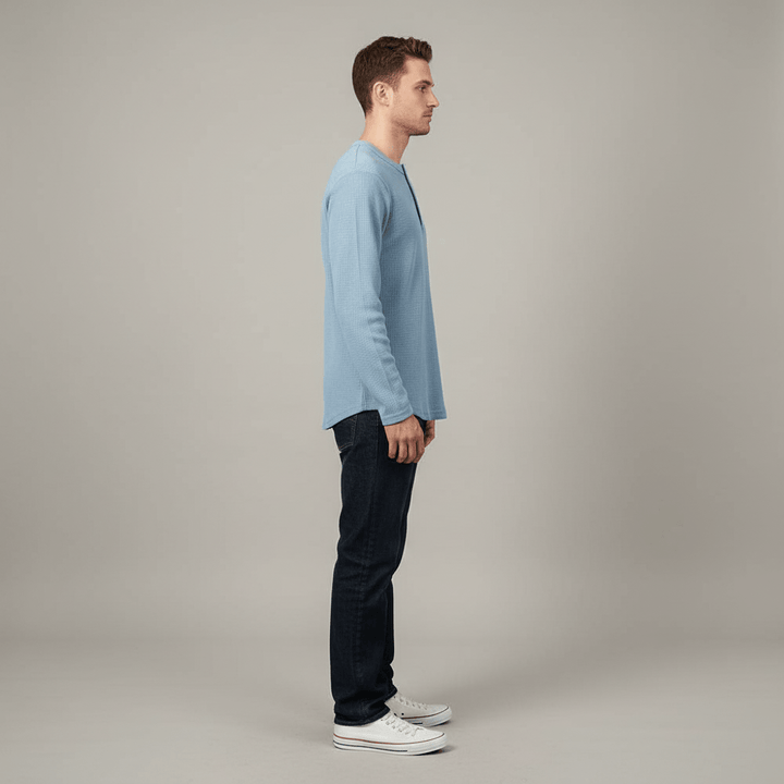 Orrinwear Waffle Knit Henley