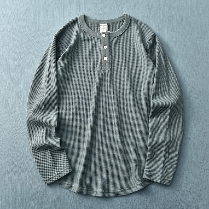 Orrinwear Waffle Knit Henley