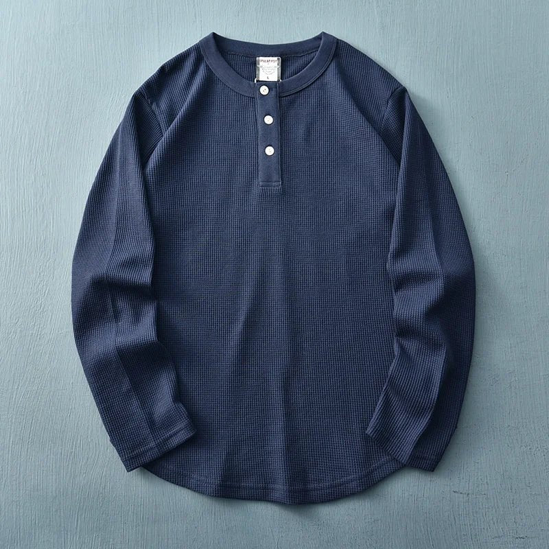 Orrinwear Waffle Knit Henley