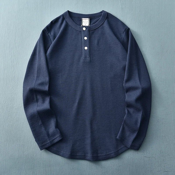 Orrinwear Waffle Knit Henley