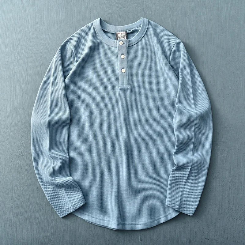 Orrinwear Waffle Knit Henley