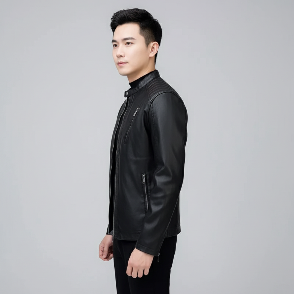 Aurelian Moto Leather Jacket