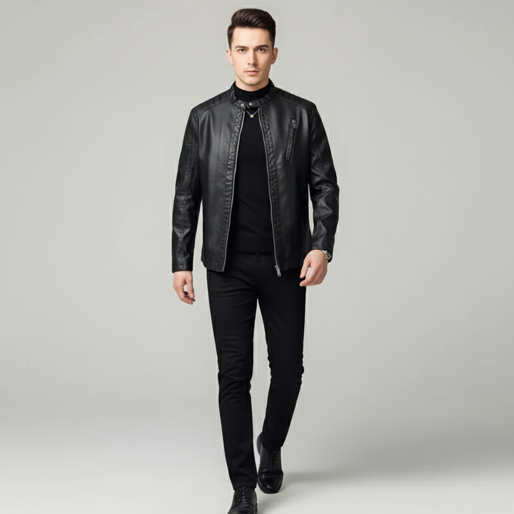 Aurelian Moto Leather Jacket
