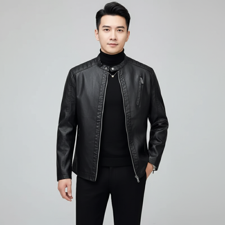 Aurelian Moto Leather Jacket