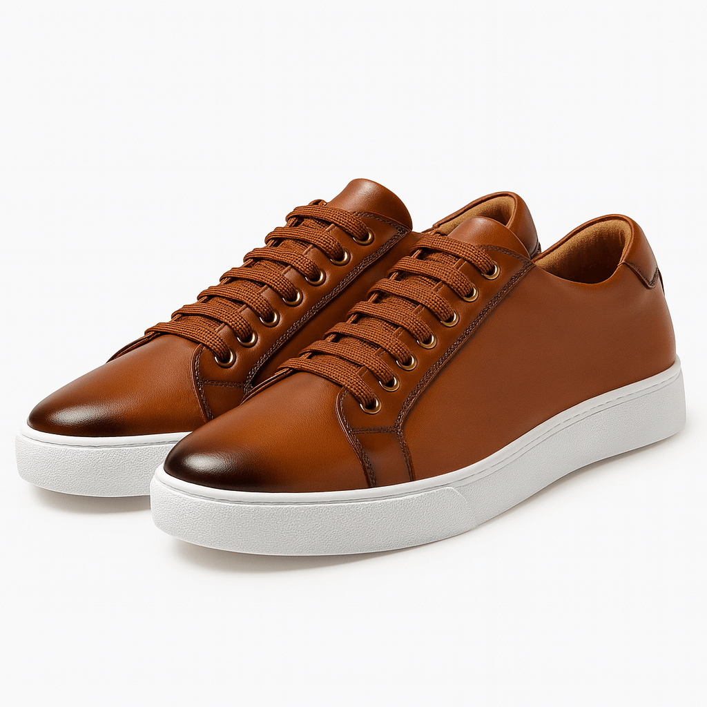 Renvoire Genuine Leather Sneakers