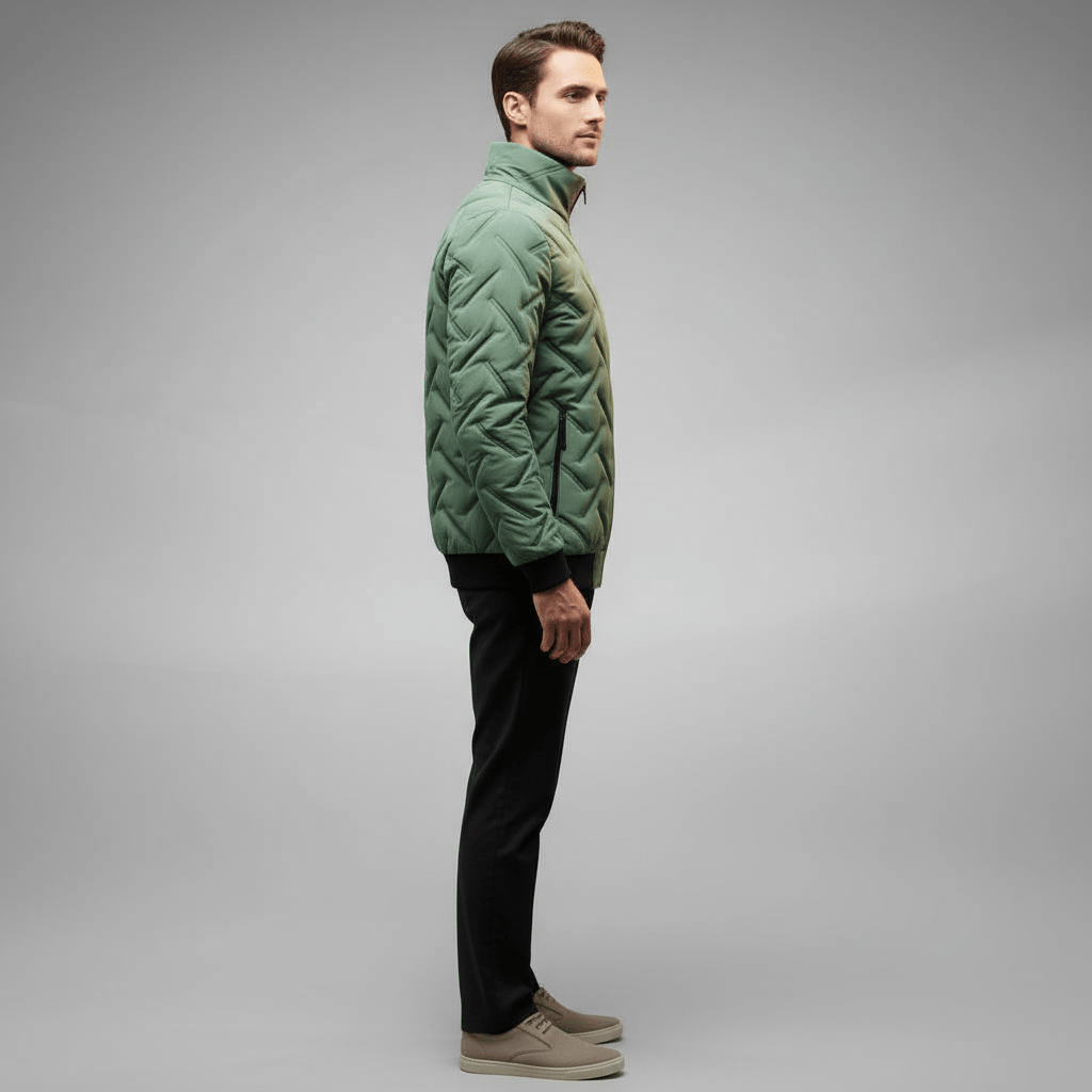 Rovik Men’s Quilted Winter Jacket