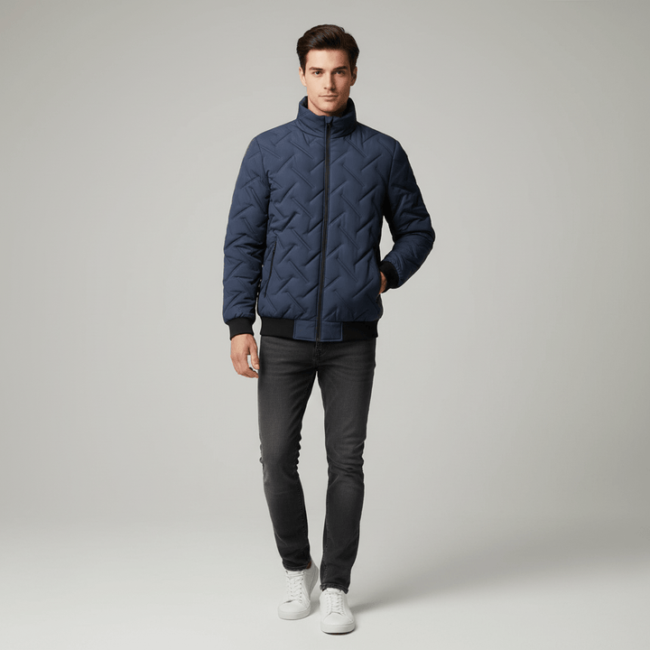 Rovik Men’s Quilted Winter Jacket