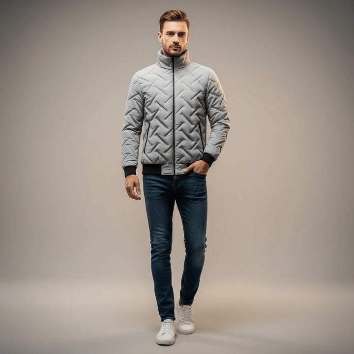 Rovik Men’s Quilted Winter Jacket