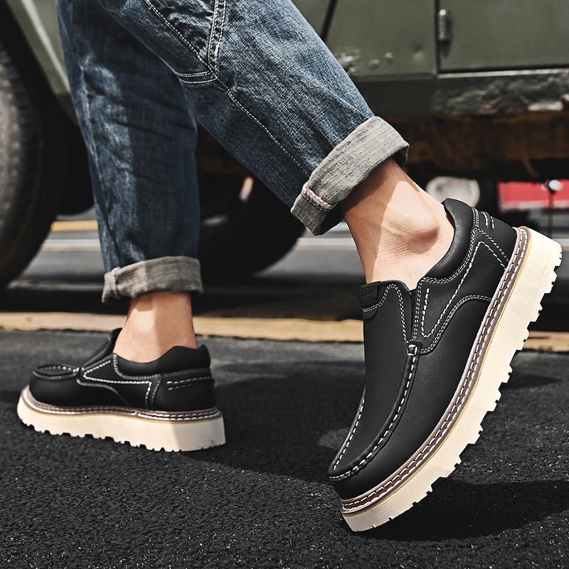 Savro Moc Everyday Leather Loafers