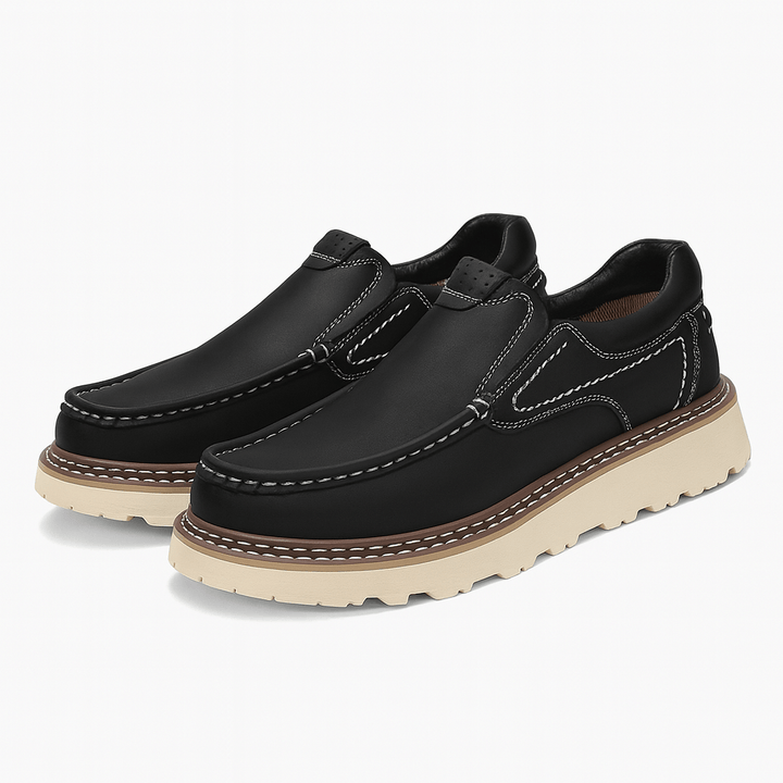 Savro Moc Everyday Leather Loafers