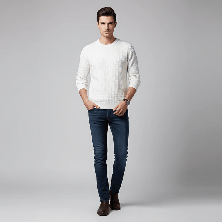 Silvora Textured Knit Sweater
