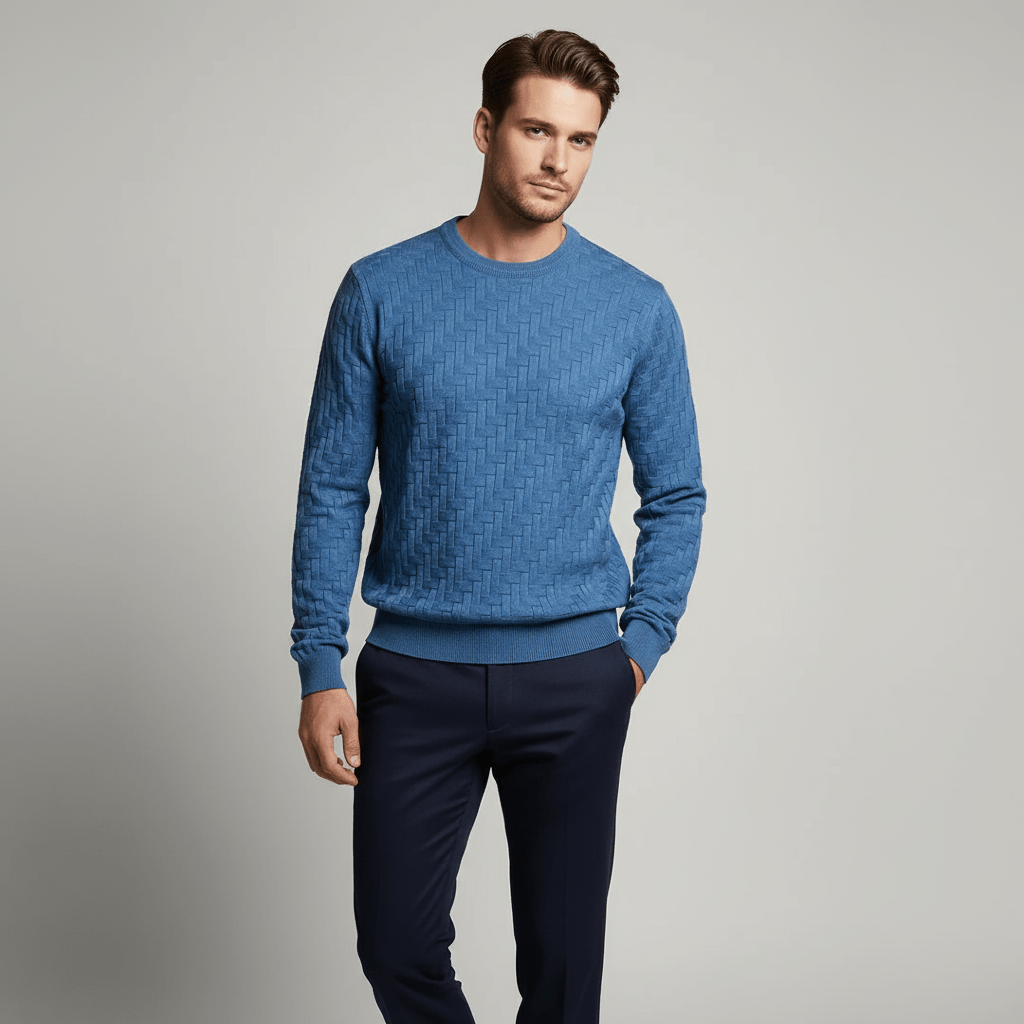 Silvora Textured Knit Sweater