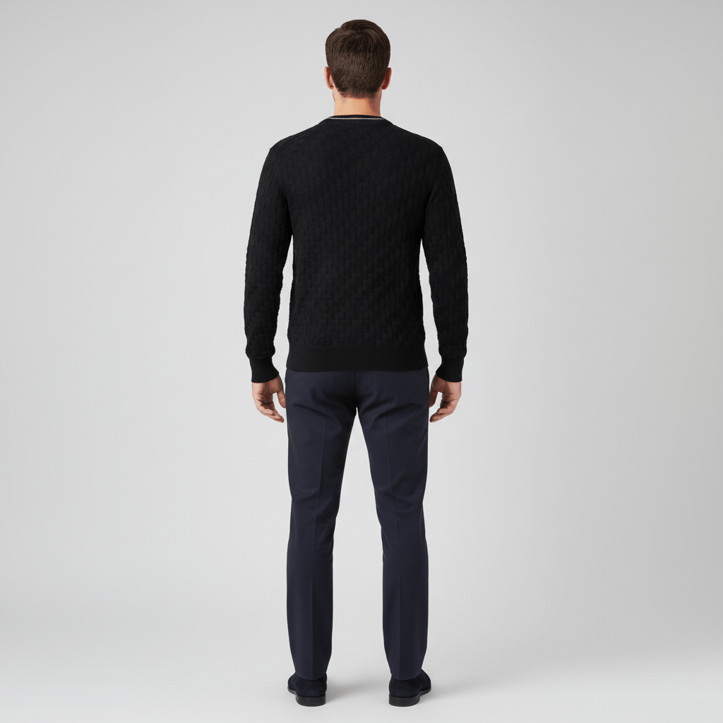 Silvora Textured Knit Sweater