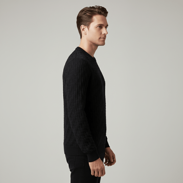Silvora Textured Knit Sweater