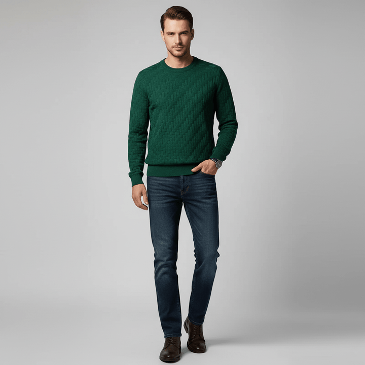 Silvora Textured Knit Sweater