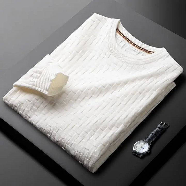 Silvora Textured Knit Sweater
