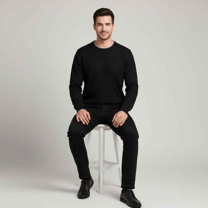 Silvora Textured Knit Sweater