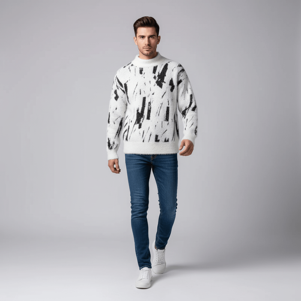 Sorvane Men's Everyday Long Sleeve Winter Sweater