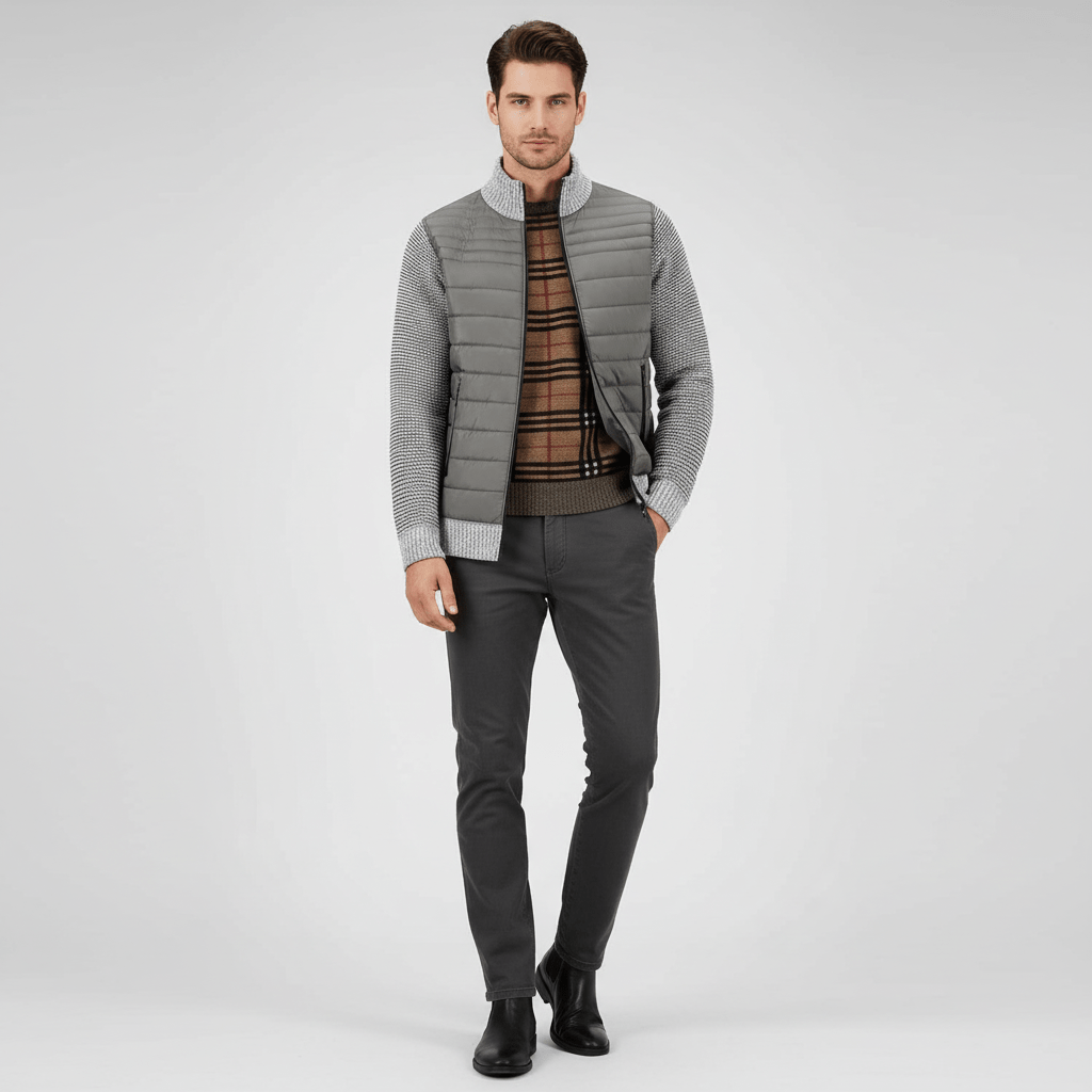 Sorvane Men's Gilet Hybrid Jacket | Winter