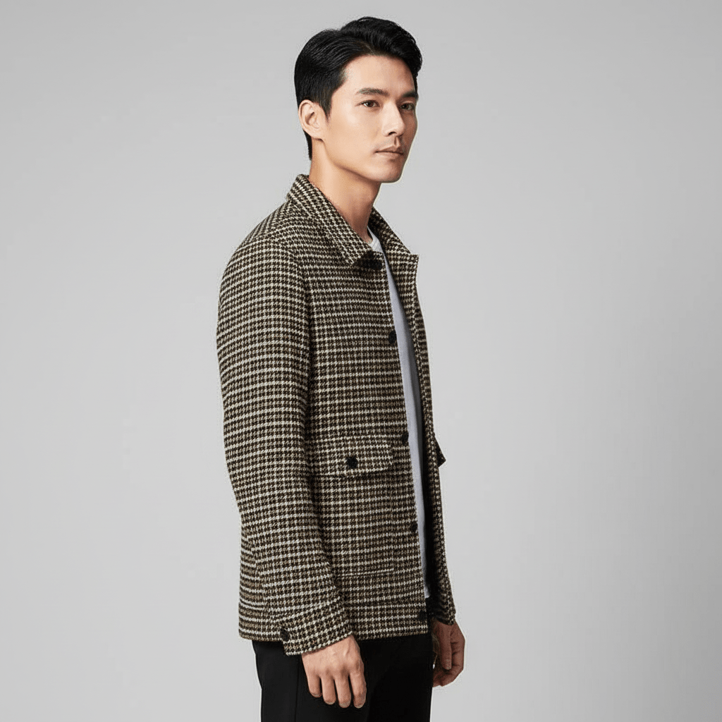 Sorvane Men’s Houndstooth Sport Jacket