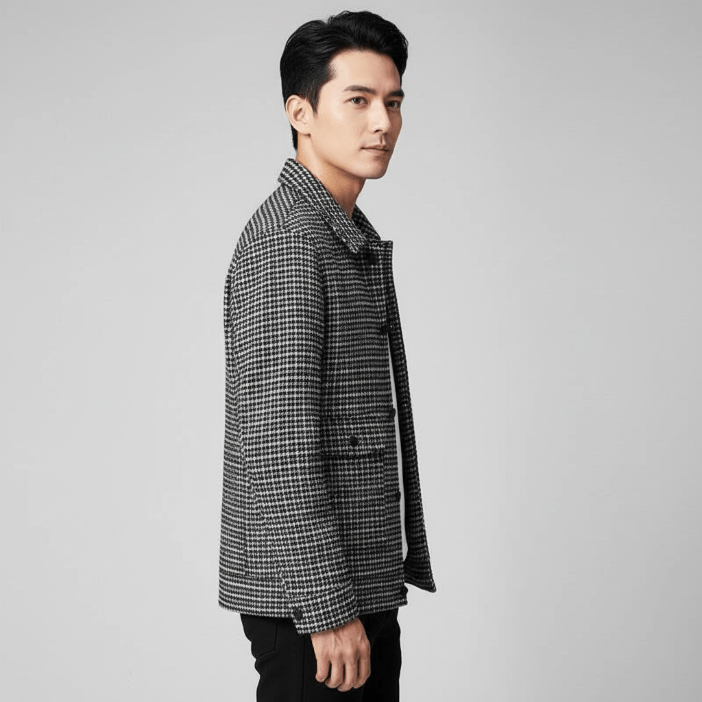 Sorvane Men’s Houndstooth Sport Jacket